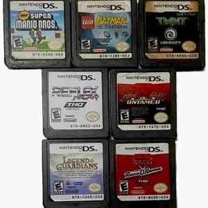 Nintendo DS Game Cartridge Set (7) Untested (Good)